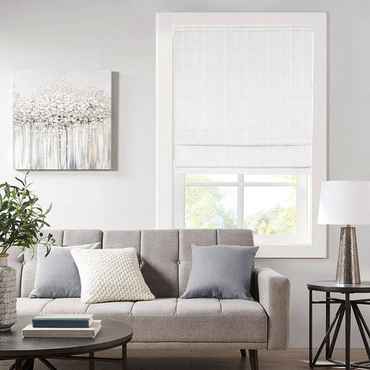 Cozy Basketweave Cordless Blackout Shade