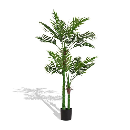 Elegant Faux Sunflower Leaf Plant – Perfect for Home Decor