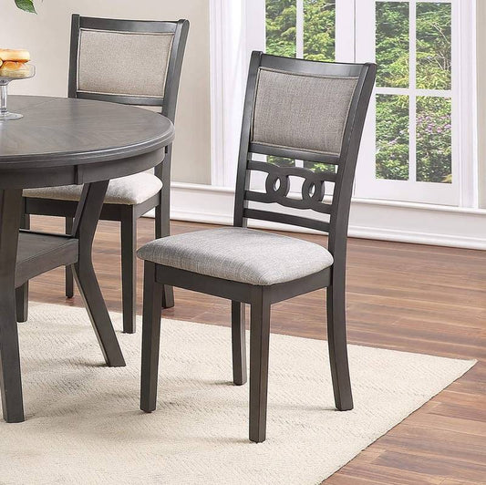 Cozy Grey Accent Chairs - Stylish Comfort for Dining & Breakfast Spaces