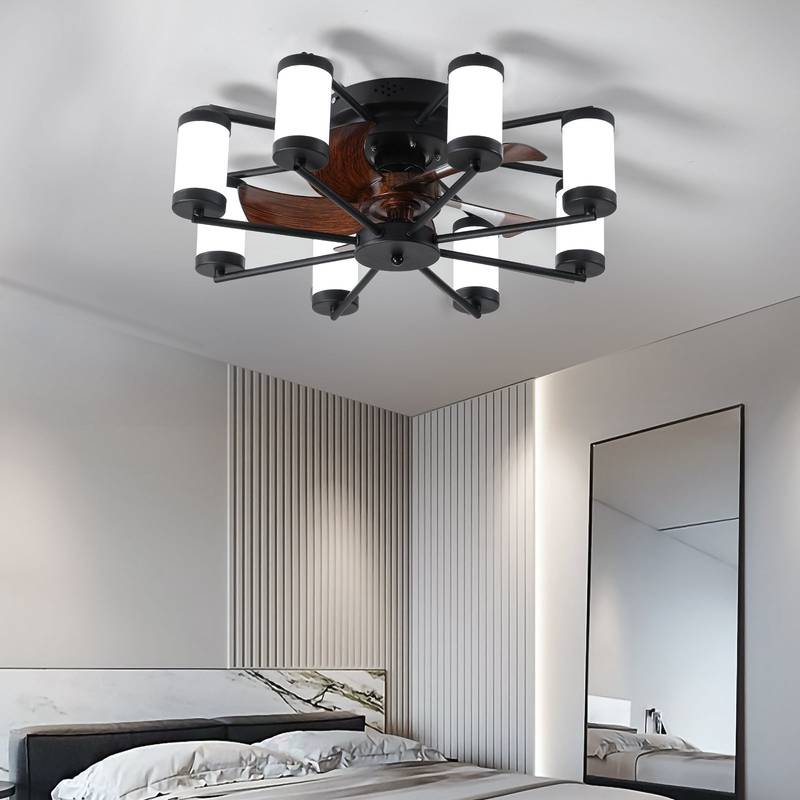 Stylish Windmill Ceiling Fan Light with Remote