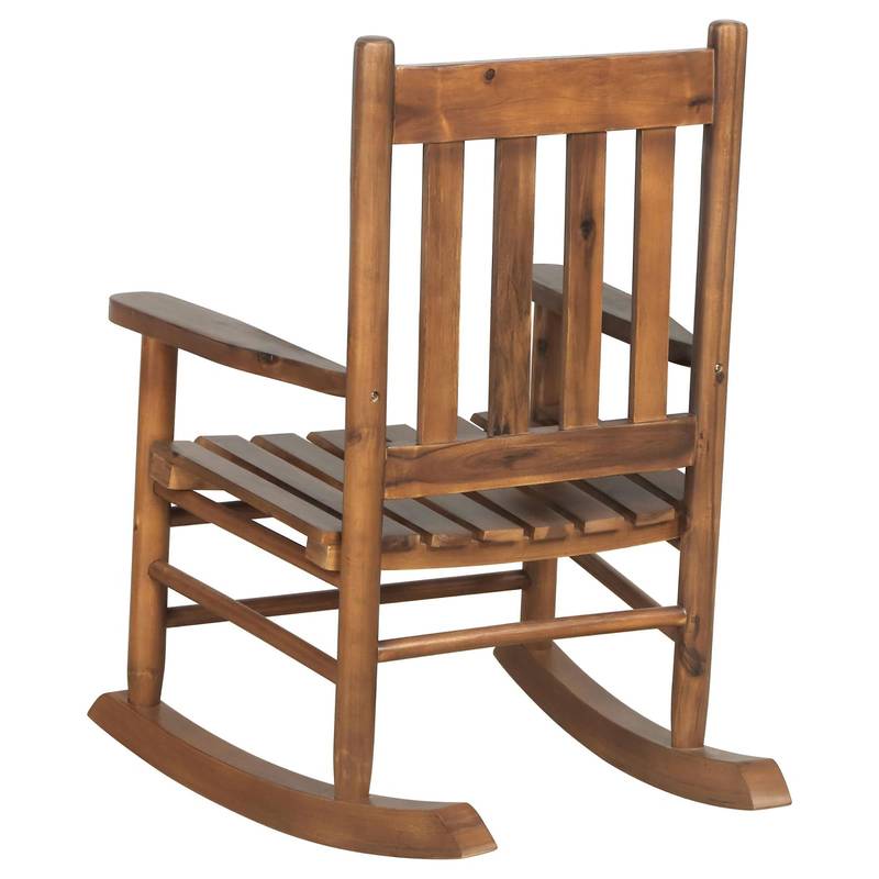 Golden Brown Kids' Rocking Chair