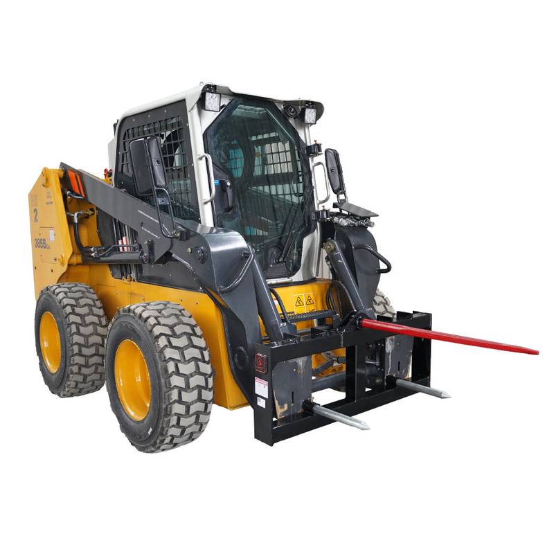 Quick-Tach Hay Spear for Skid Steers