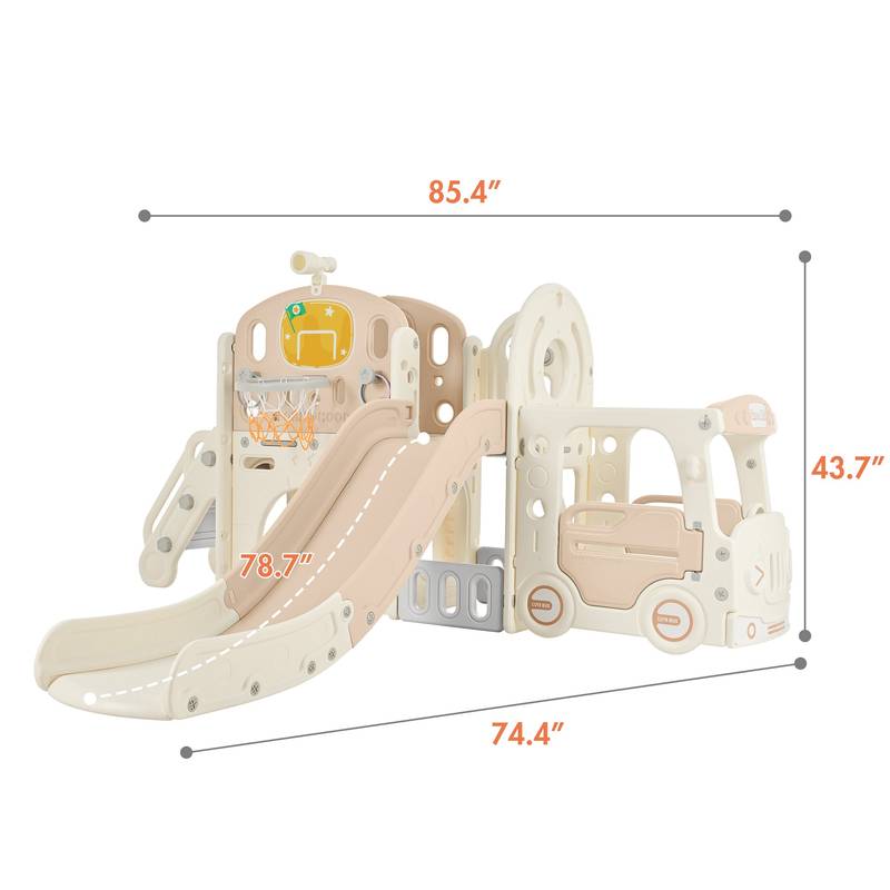 Ultimate Adventure Playset for Kids: Slide, Climb, and Explore!