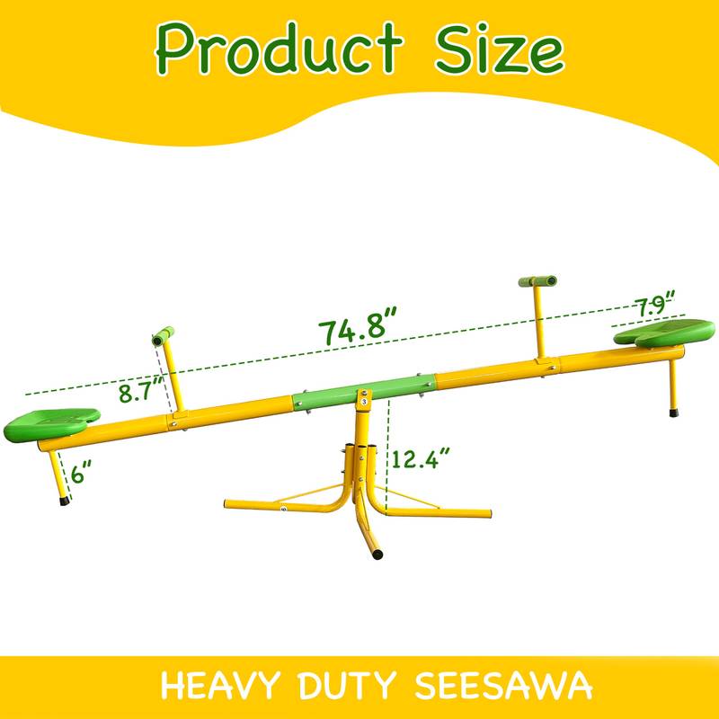 Spin & Swing Seesaw Adventure