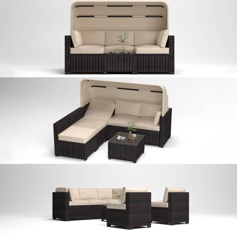 Sunset Bliss Outdoor Lounge Set