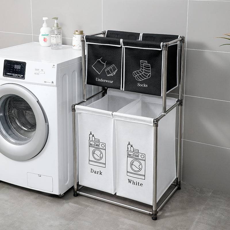 Easy Move Laundry Sorter with Removable Bags