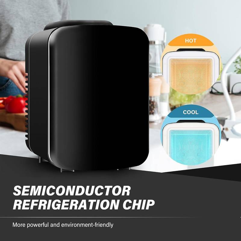 Chill & Warm Mini Fridge – Your On-the-Go Food & Drink Buddy!