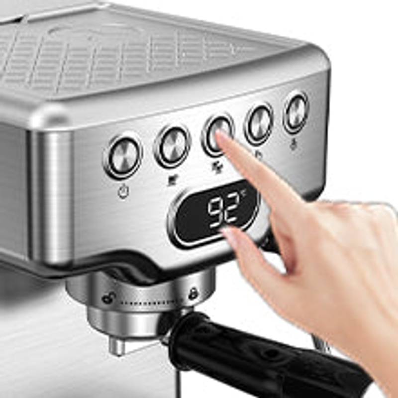 Espresso Bliss: Home Barista Machine with Milk Frother