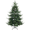 Evergreen Elegance: Realistic Hinged Christmas Tree