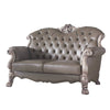 Vintage Charm Loveseat with Cozy Pillows