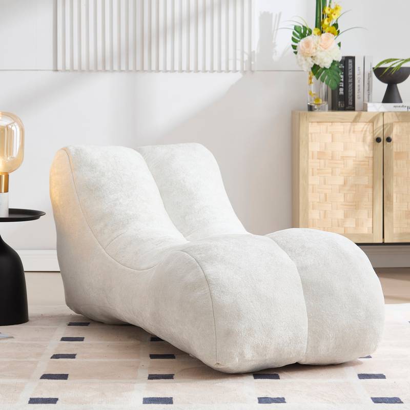 Cozy Curvy Bean Bag Chair