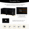 Stylish Black Sideboard with Ample Storage