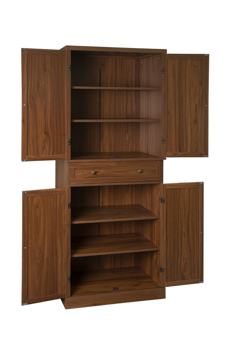 Versatile Storage Cabinet with Adjustable Shelves and Drawer