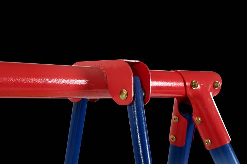 Rainbow Fun Swing Set: Safe Outdoor Adventures for Kids!