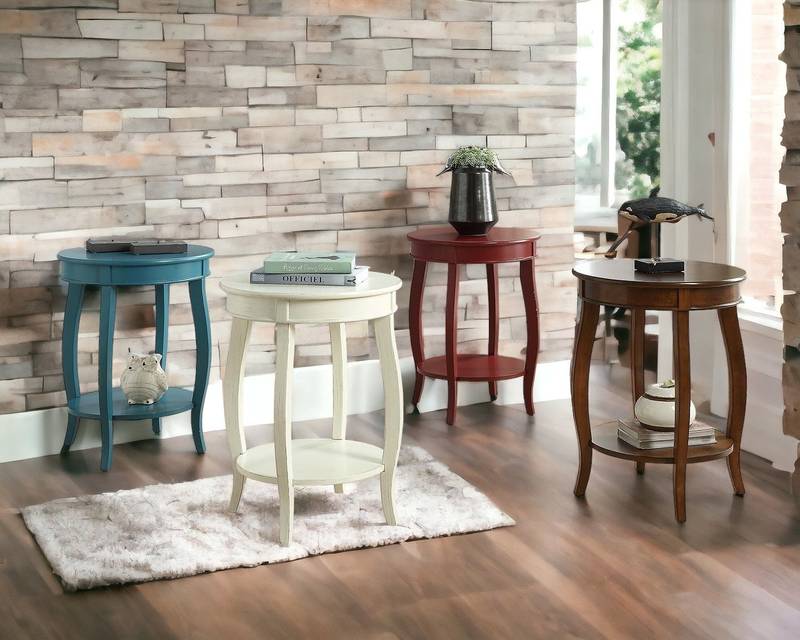 Teal Bliss Side Table