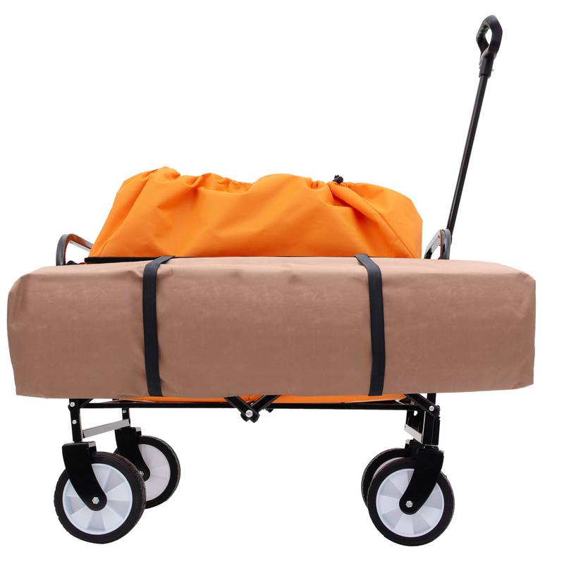 Versatile Collapsible Beach Wagon with Liner Bags
