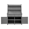 TOPMAX 65-Inch Garden Potting Station - Stylish Storage & Workspace