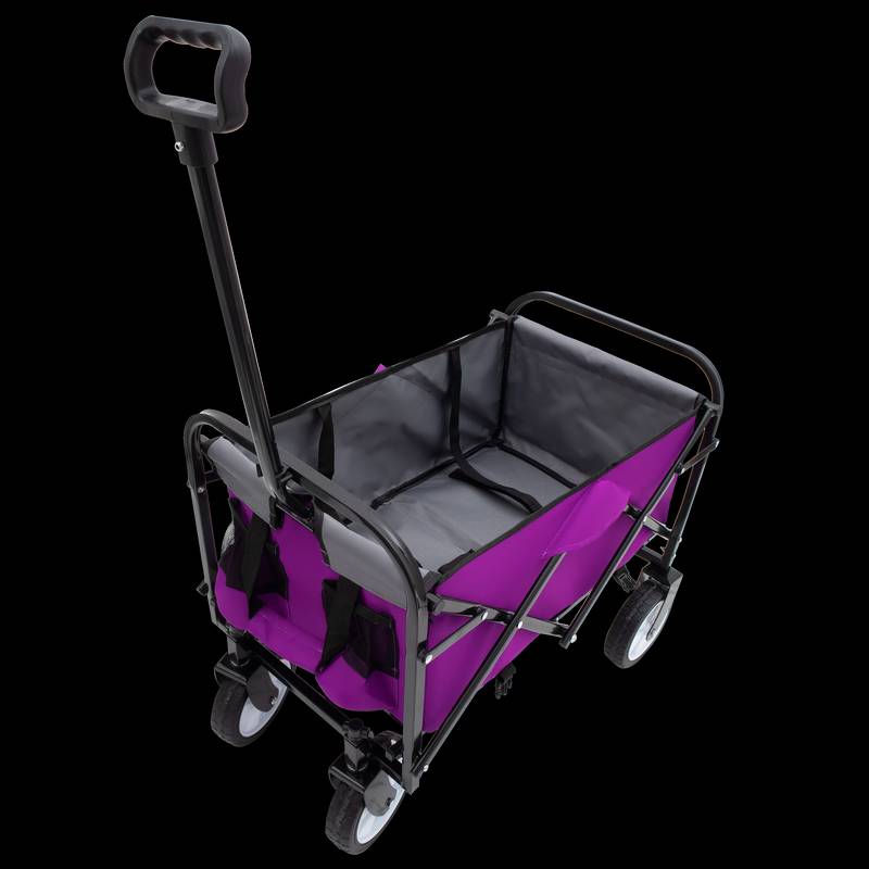 Purple Flexi Wagon: The Ultimate Collapsible Cart for All Your Adventures!