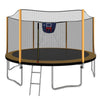 Jump & Dunk Trampoline with Safety Enclosure and Inflator
