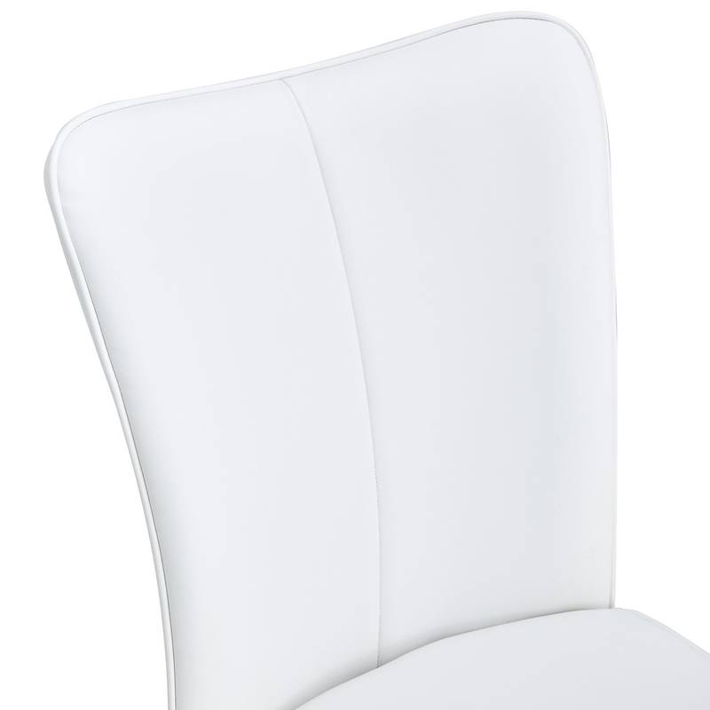 Chic White Dining Chair Set