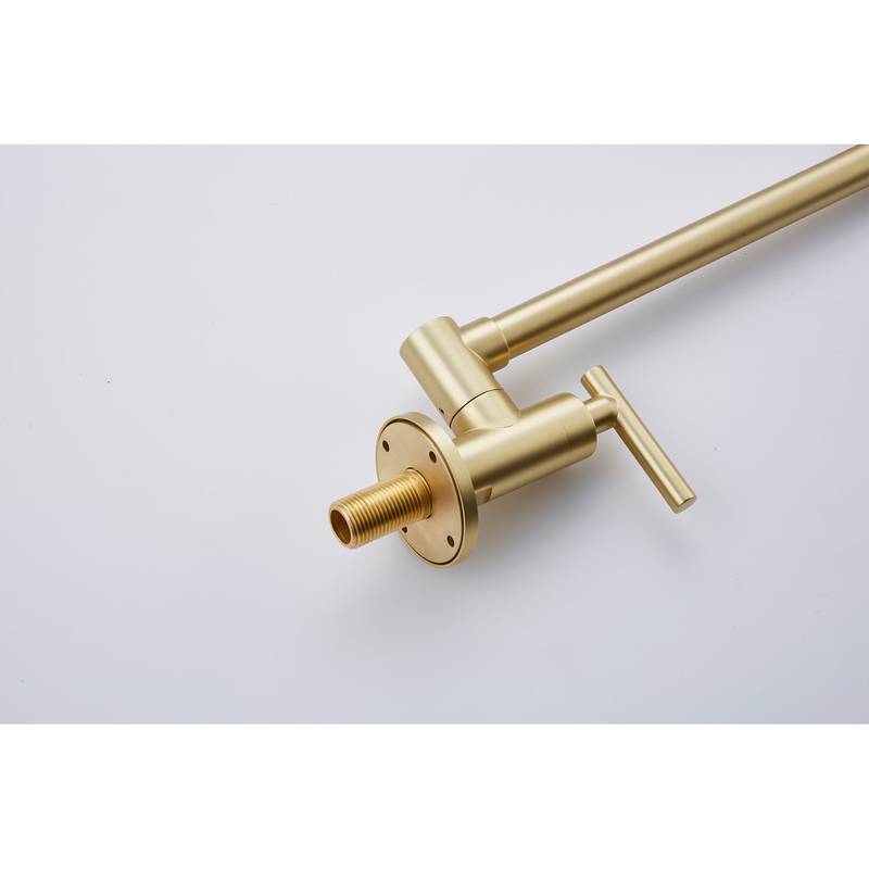 Space-Saving Wall-Mount Kitchen Faucet