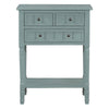 Charming Slim Console Table with Drawers
