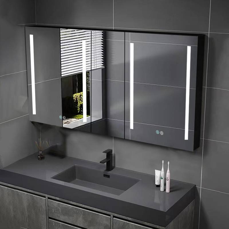 Illuminated Mirror Medicine Cabinet with Defogger and Dimmer