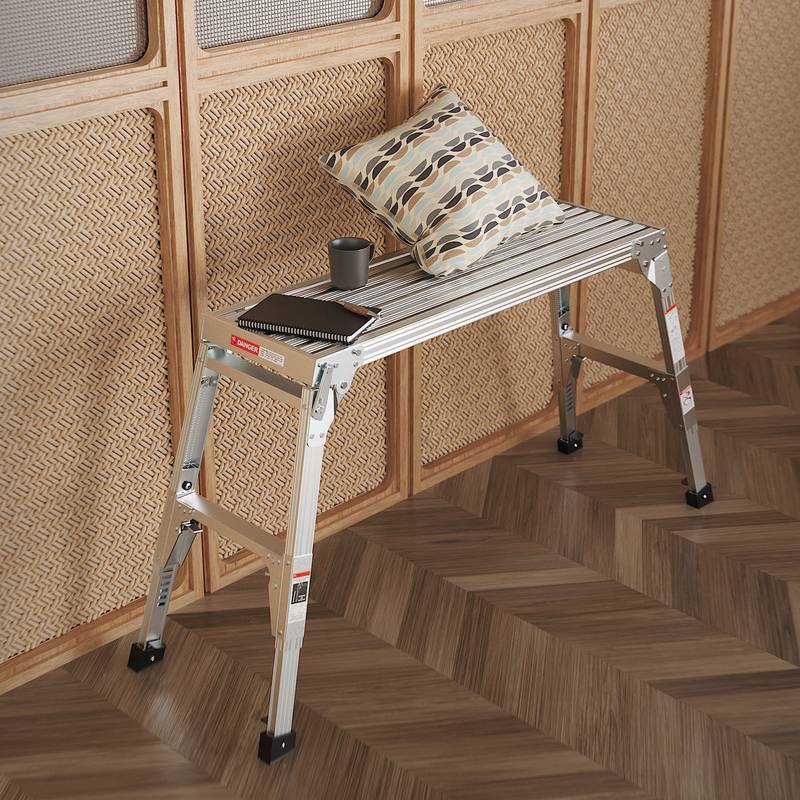 Versatile Foldable Workbench & Step Stool