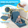 Cozy Modular Kids Couch Set in Blue