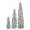“Frosted Slim Pre-Lit Christmas Tree Set”