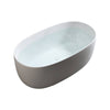 Chic Compact Resin Bathtub