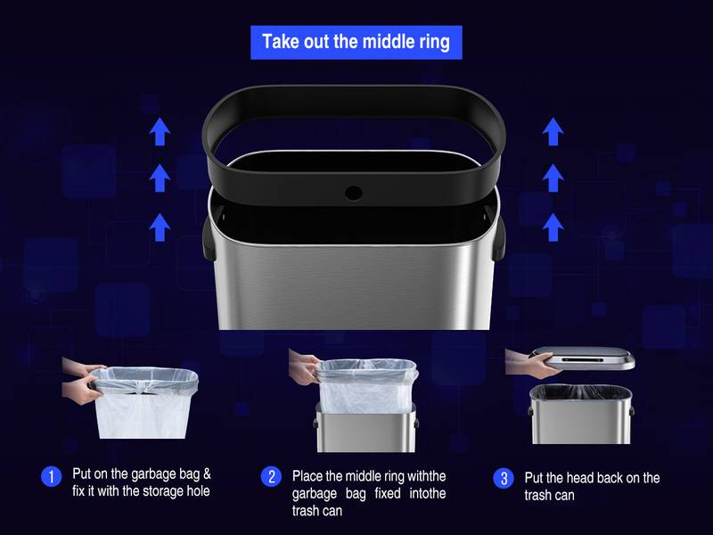 Smart Sensor Trash Can