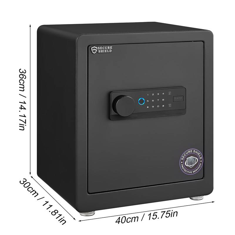 Smart Steel Safe: Secure Your Valuables with Ease!