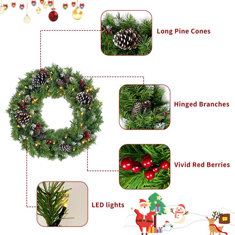 Festive Glow Holiday Decor Set