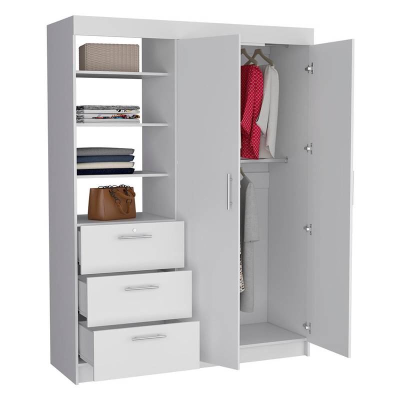 Kenya Chic 3-Drawer Armoire
