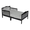 Cozy Black Toddler Bed