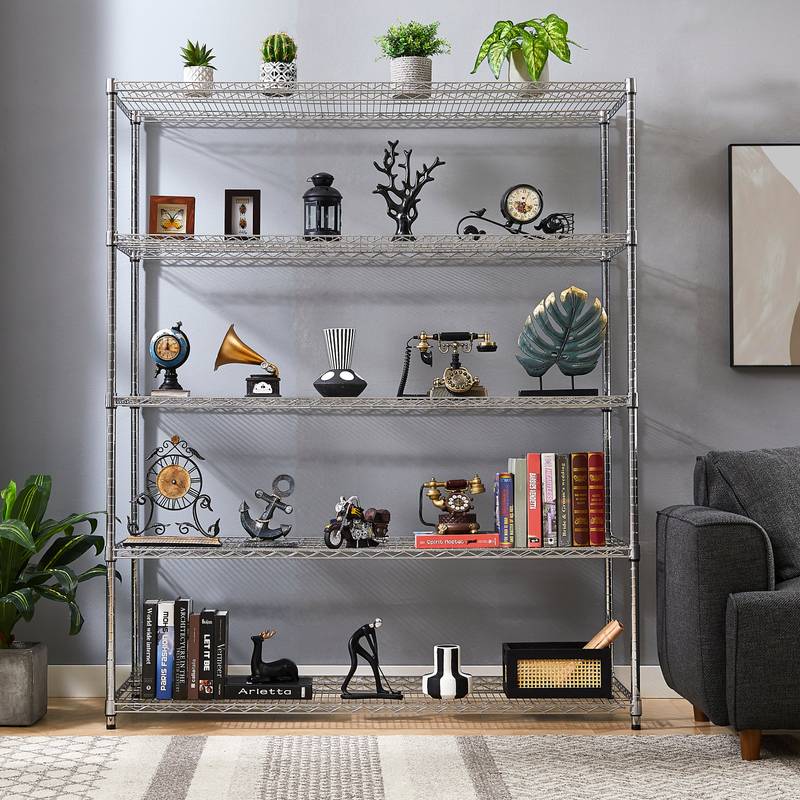 Maxi-Shelf Pro: Heavy-Duty Adjustable Wheel Racks
