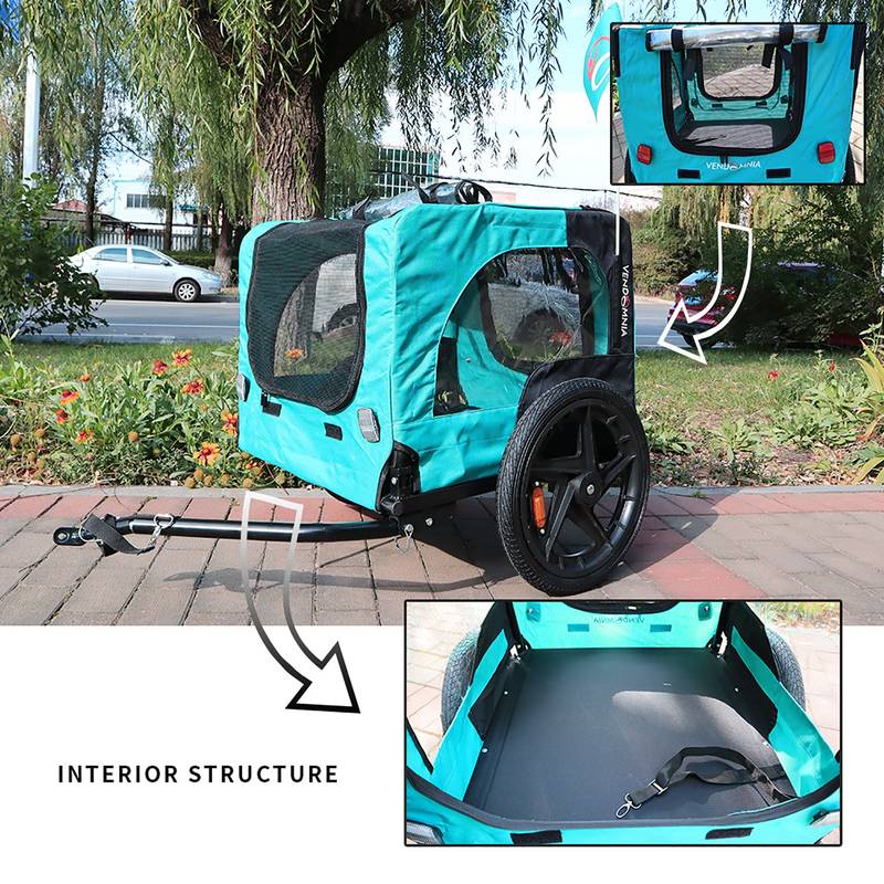 Pup Pedal Trailer: Bike Cart for Small Dogs