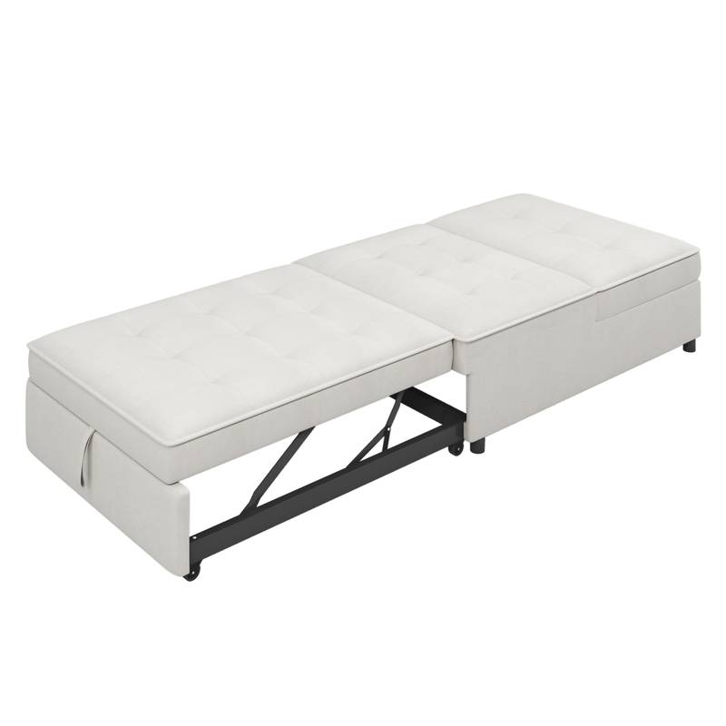 Versatile Sofa Bed with Storage & USB Port