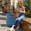Lightweight Triple Spinner Luggage Set with TSA Lock