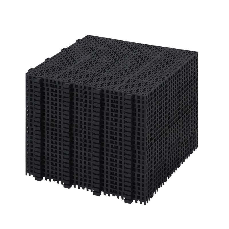 Rosette Outdoor Deck Tiles - Waterproof & Non-Slip