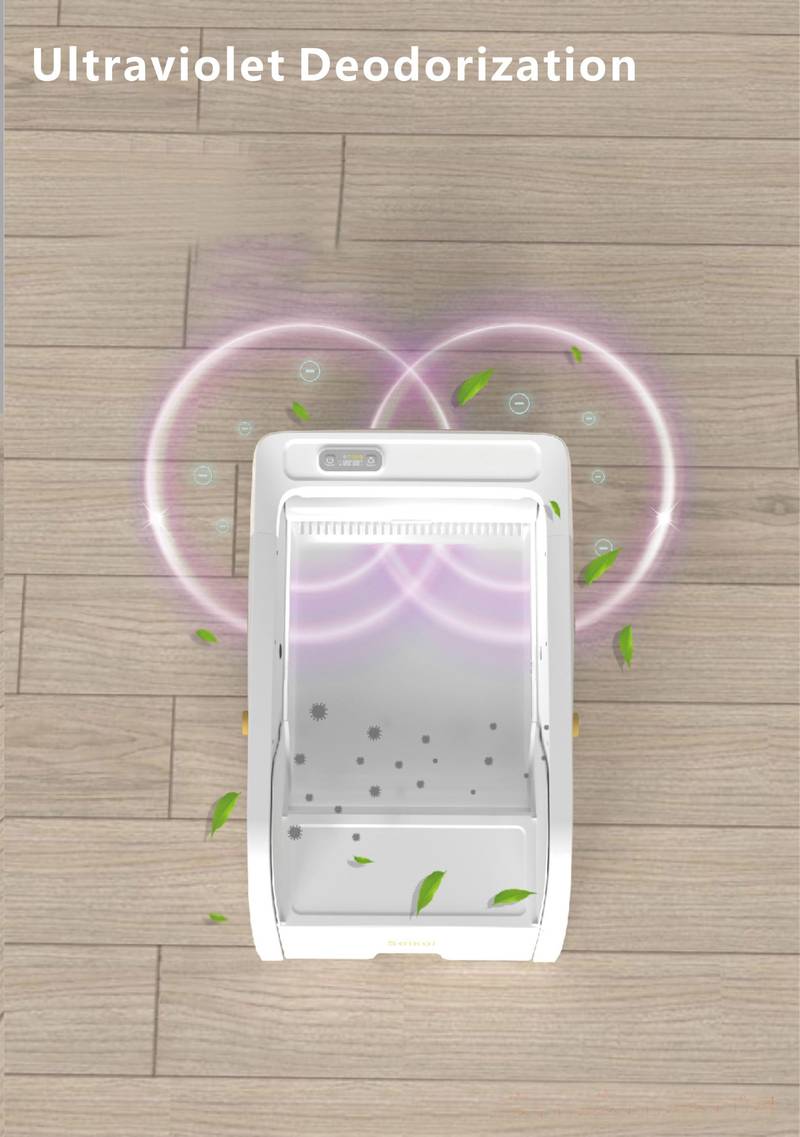 Easy Access Smart Cat Litter Box