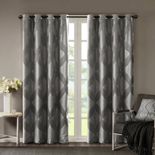 Cozy Ogee Blackout Curtain Panel