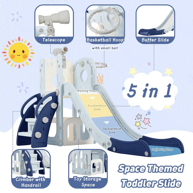 Galactic Adventure Slide and Playset