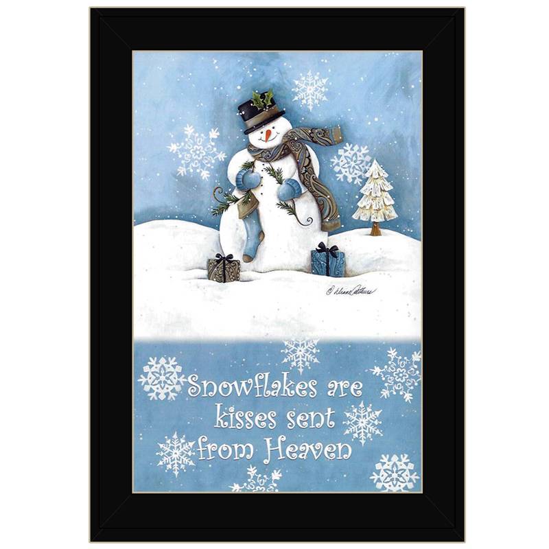 Chic Snowman Wall Art