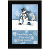 Chic Snowman Wall Art