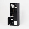 Sleek Storage Bookcase with Doors & Drawer