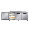 Chill & Prep Pro: Commercial Refrigerator with Butcher Block Top