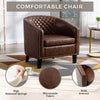Cozy Luxe Barrel Chairs