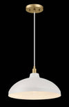 Starlit Brass Pendant Light